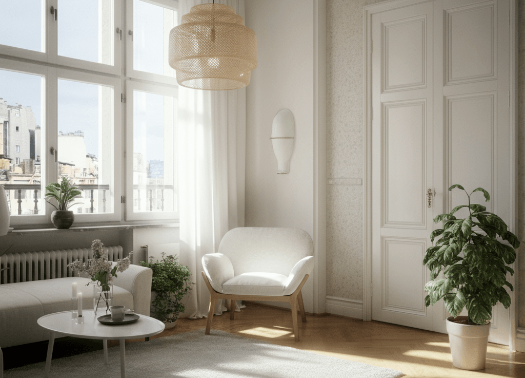 enseñar el piso con inquilinos